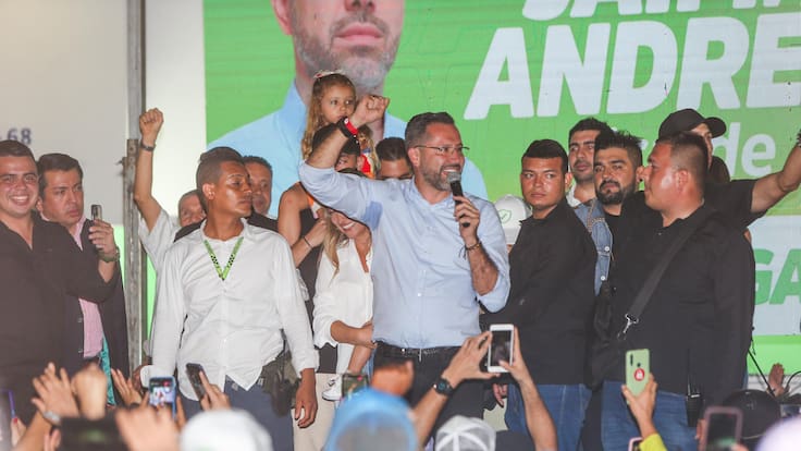 Jaime Andrés Beltrán, nuevo alcalde de Bucaramanga. Foto: Colprensa.