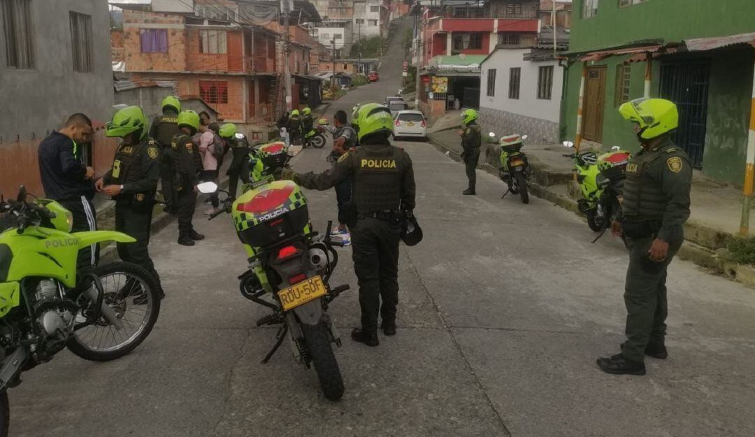 Operativos en Manizales y Villamaría
