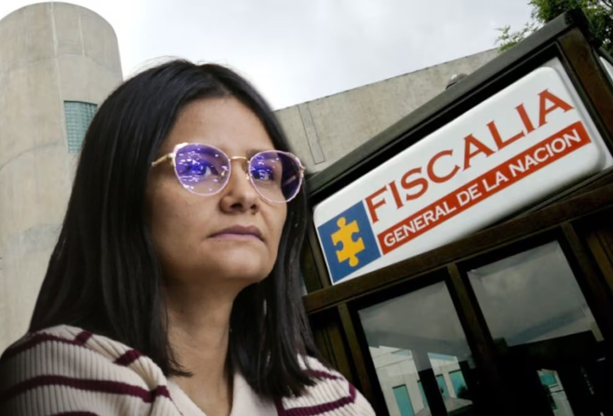 Angie Rodríguez y Fiscalía. Fotos: (Colprensa - Cristian Bayona) / Colprensa