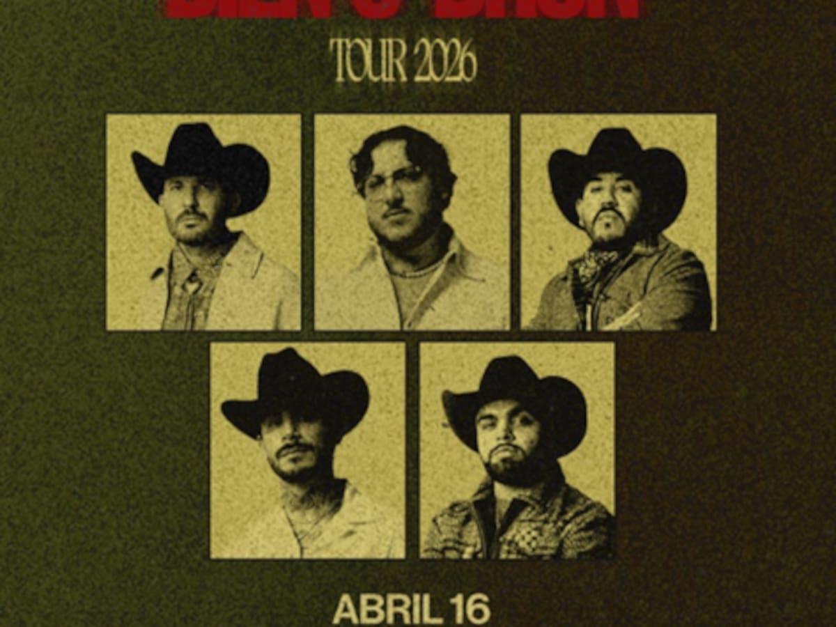 Grupo Frontera llega a Bogotá con su gira “Triste pero bien cabrón”