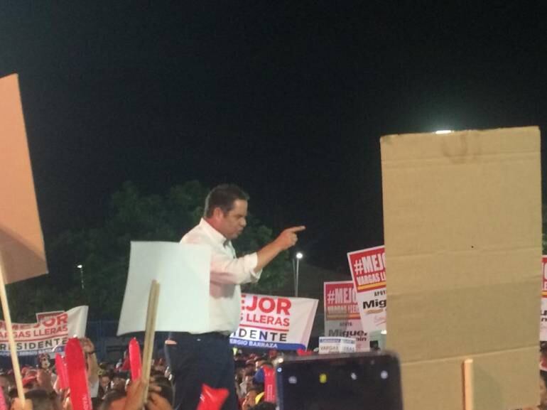 Aspirantes a la presidencia de la república en Barranquilla.