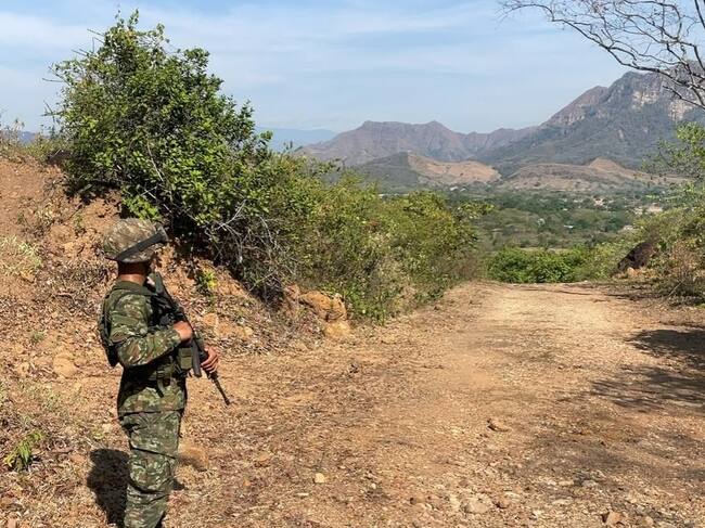 Disidencias de las Farc dejan un soldado herido tras ataque con drones en Ataco, Tolima. Cortesía: Ejército Nacional