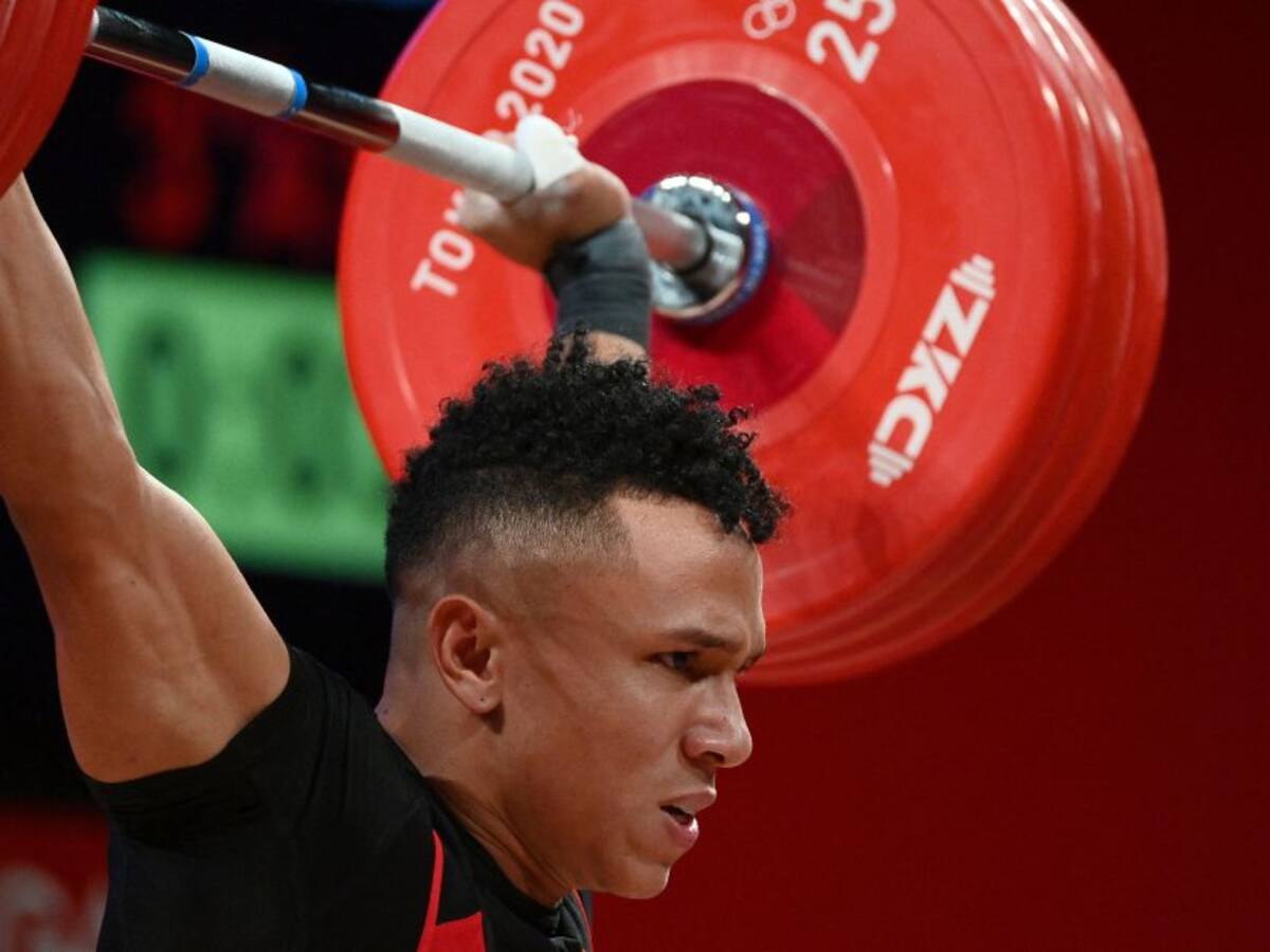 Fotos: El momento en que Luis Mosquera logró medalla de plata en Tokio 2020