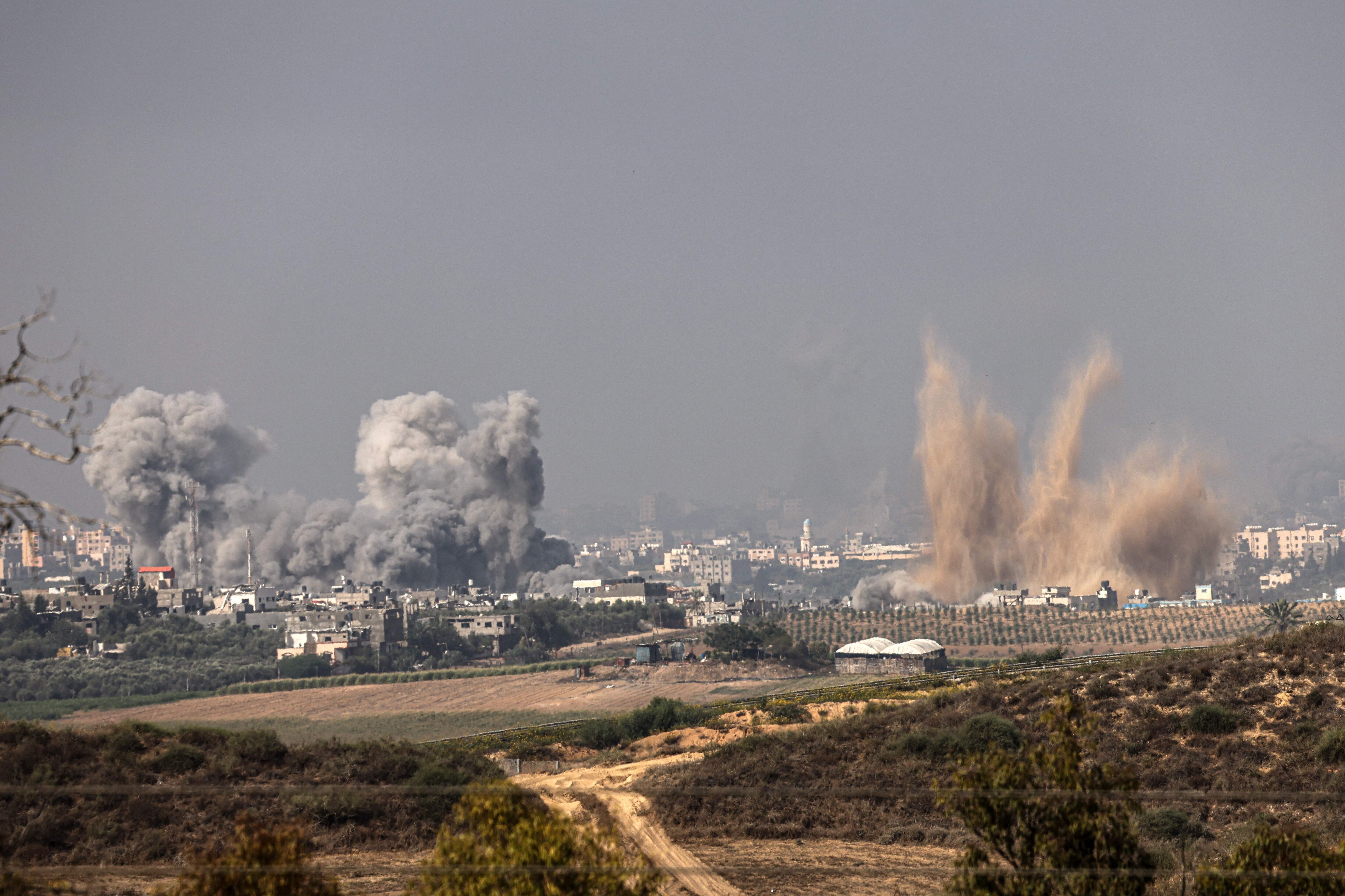 Ciudad de Sderot, en el sur de Israel, 23 de octubre de 2023. (Foto de JACK GUEZ/AFP vía Getty Images)