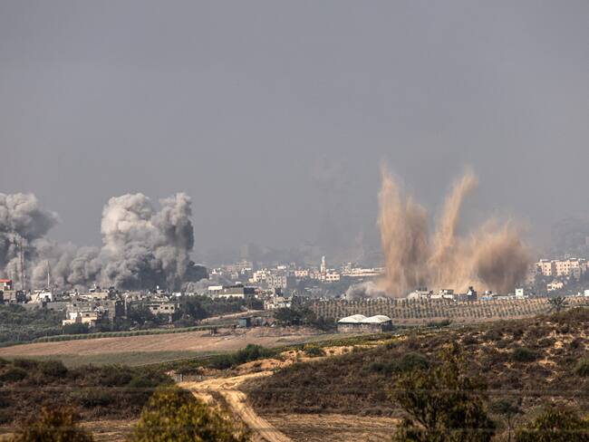 Ciudad de Sderot, en el sur de Israel, 23 de octubre de 2023. (Foto de JACK GUEZ/AFP vía Getty Images)