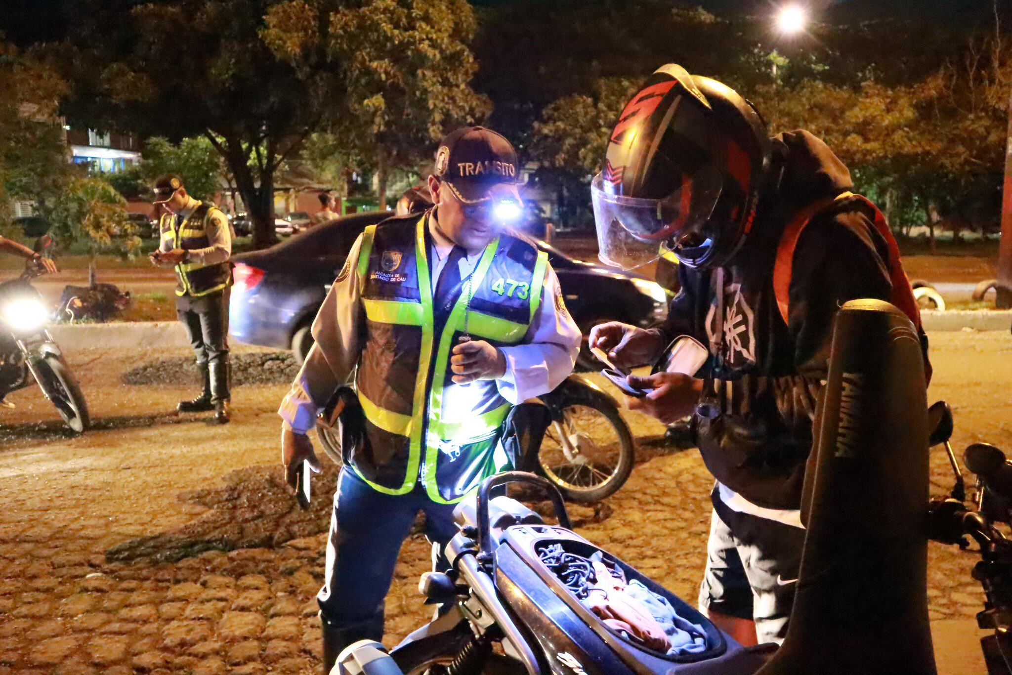 Operativos de tránsito en Cali / Foto: Secretaría de Movilidad