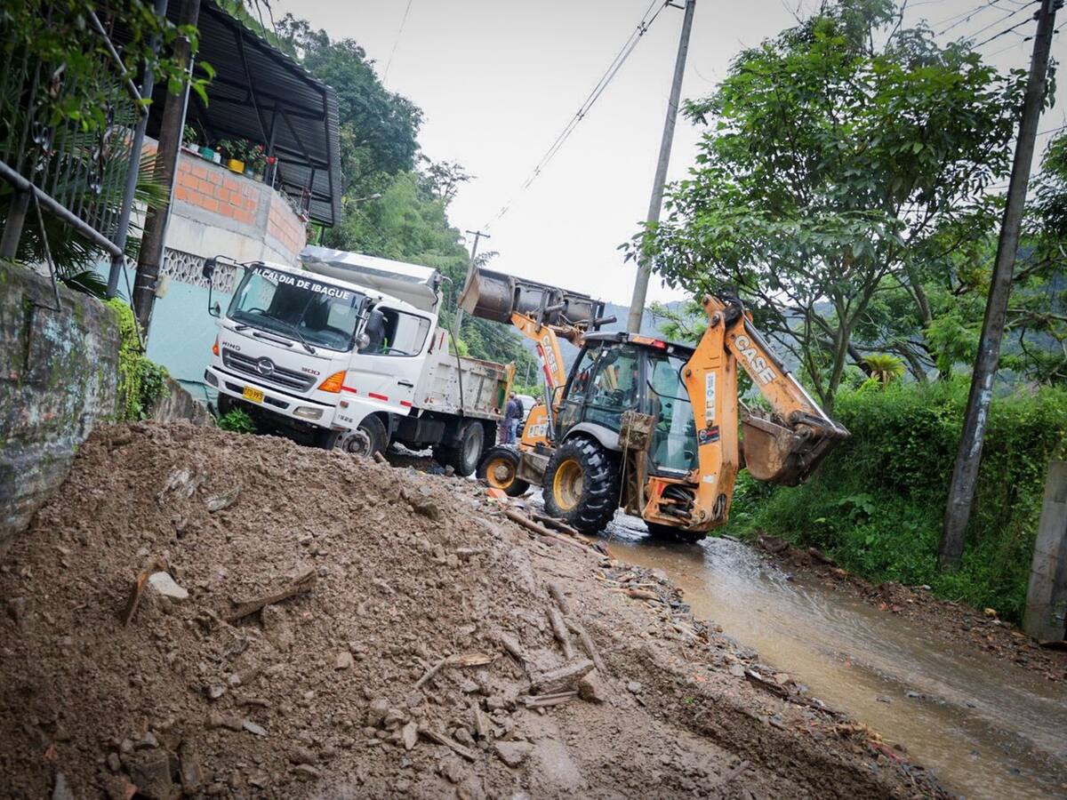 Más de 10 familias resultaron afectadas por las fuertes lluvias en Ibagué