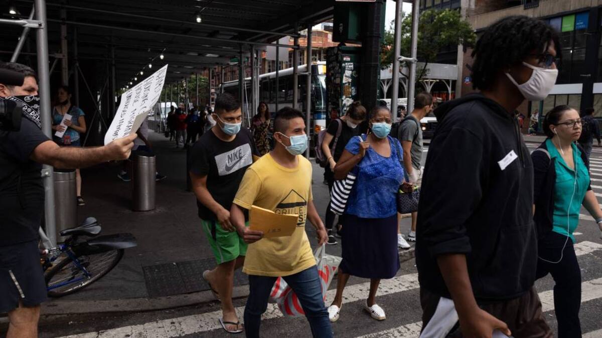 Más de 400 migrantes llegaron a la ciudad de Nueva York en solo 48 horas
