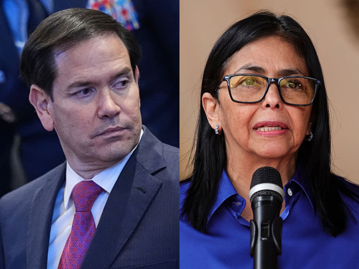 Marco Rubio advierte con usar la fuerza si Delcy Rodríguez no coopera con EE.UU.