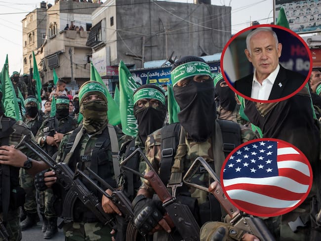 Hamás. Foto:Chris McGrath.Benjamin Netanyahu. Foto: Jack Guez -Poo.
Estados Unidos. Foto: Getty Images.