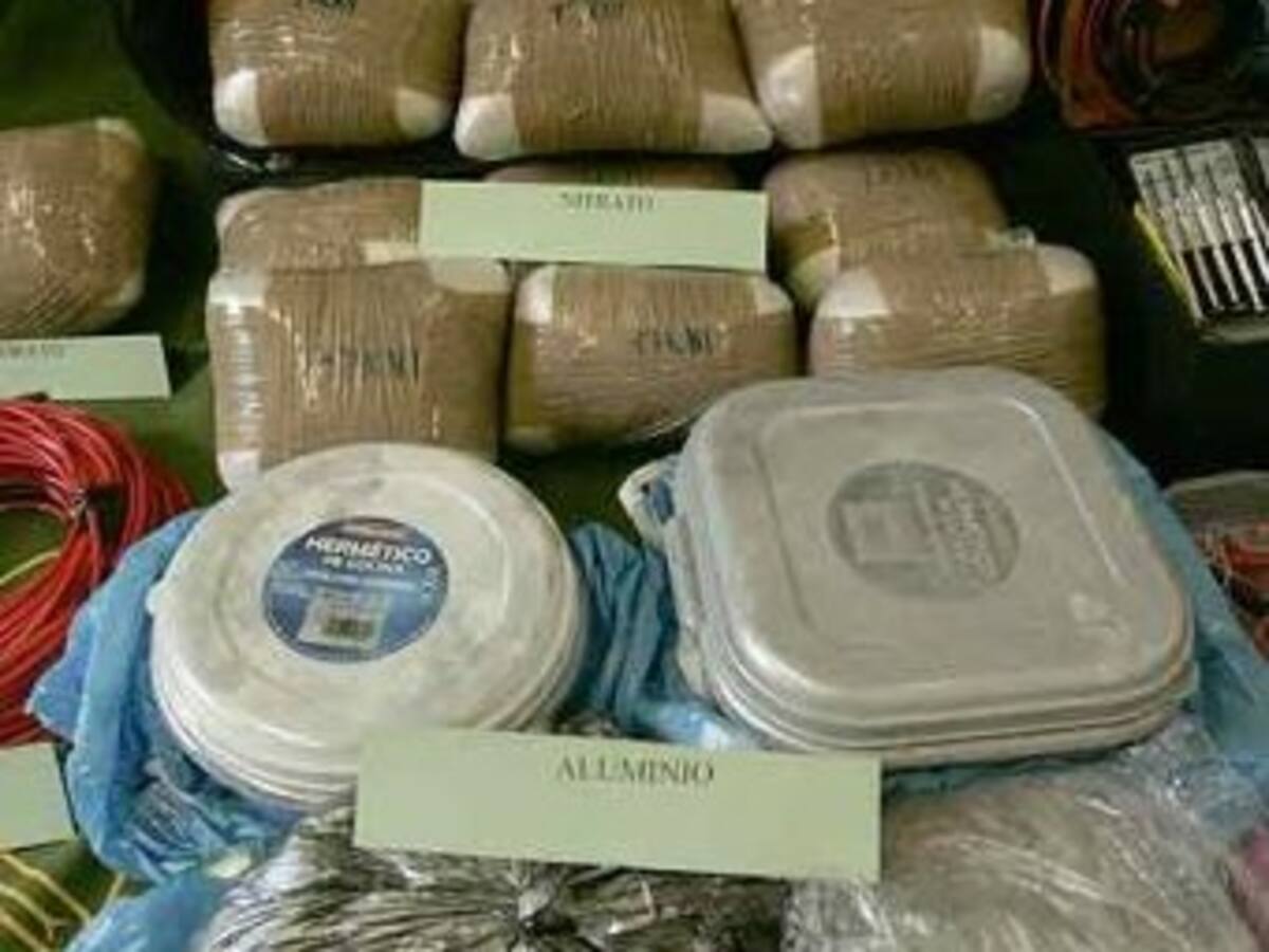 Descubren media tonelada de explosivos en Antioquia