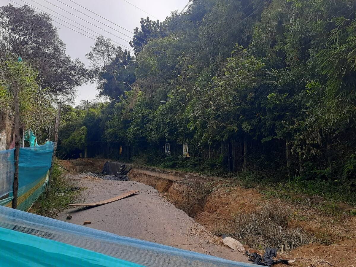 Bucaramanga: ¿Hasta cuándo permanecerá cerrada la carrera 36 sobre el parque La Flora?