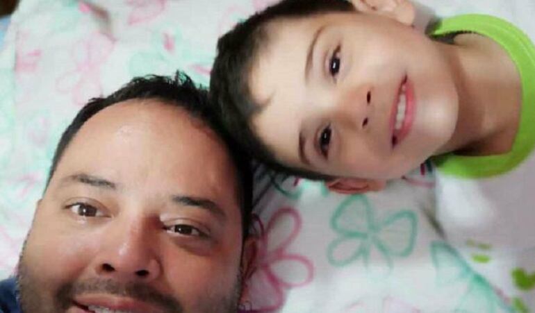 Edwin Contreras Chinchilla alcalde del municipio de El  Carmen en Norte de Santander y su hijo Cristo José Contreras Arévalo