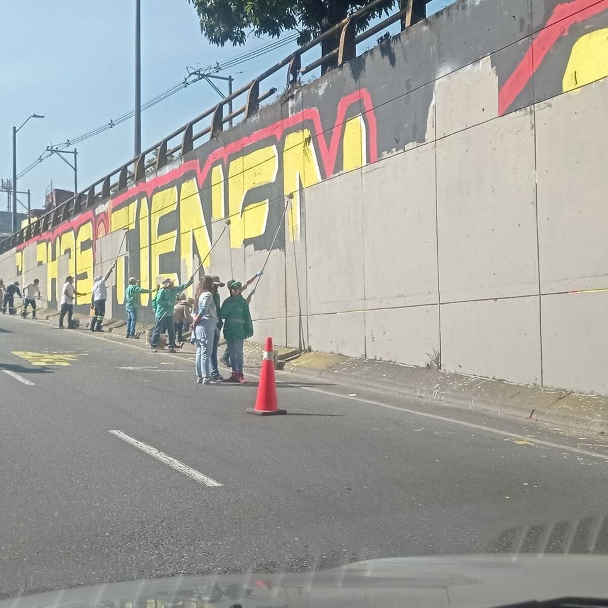 Personería inició vigilancia disciplinaria a funcionarios de la alcaldía que borraron los grafitis
