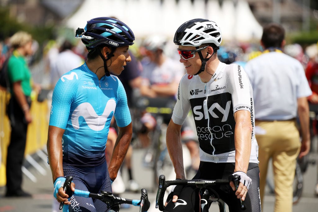 Nairo Quintana y Chris Froome / Getty Images