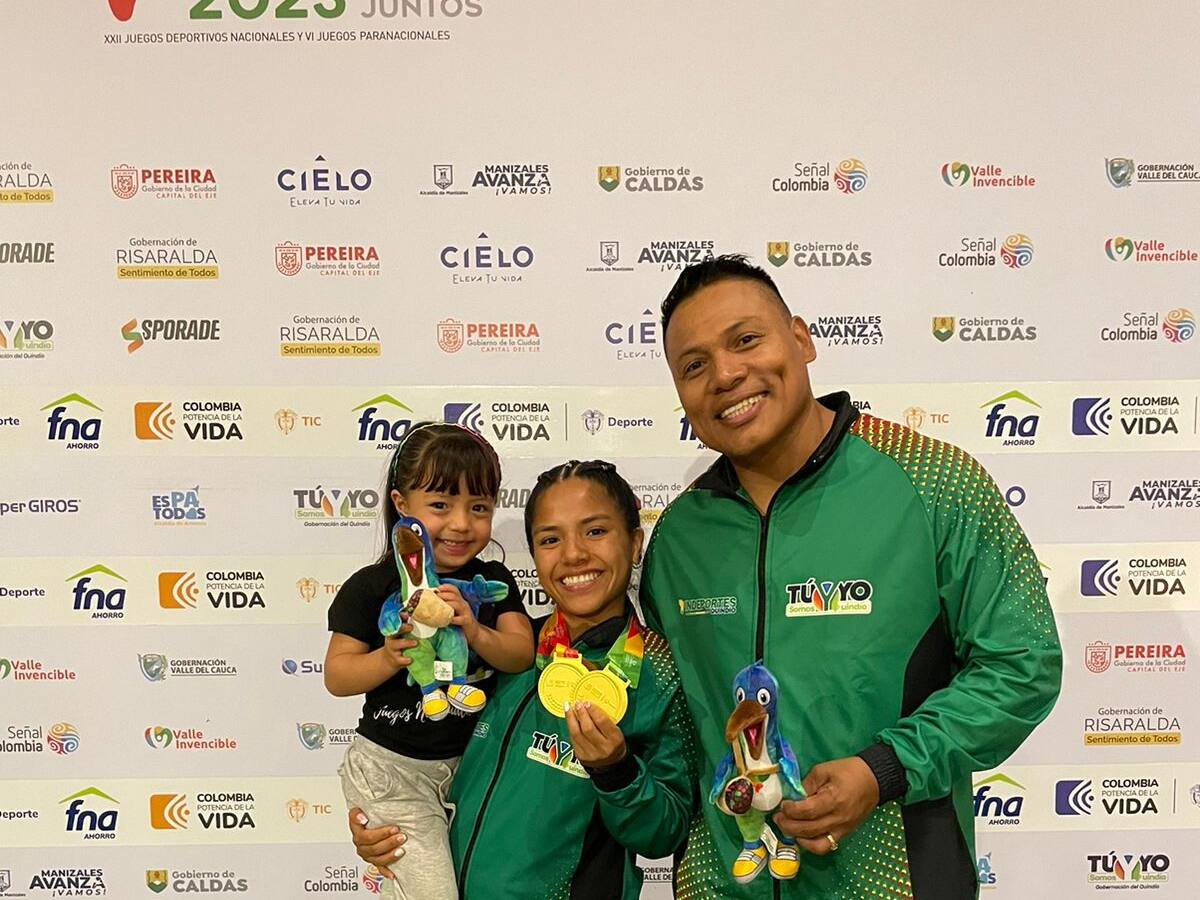 Las dos medallas de oro son fruto de un proceso con Julieth Jiménez: Carlos Andica