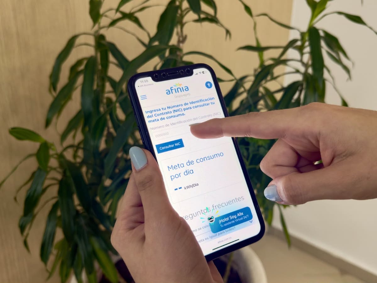 Usuarios de Afinia en Bolívar ya pueden consultar consumos diarios a través de una aplicación