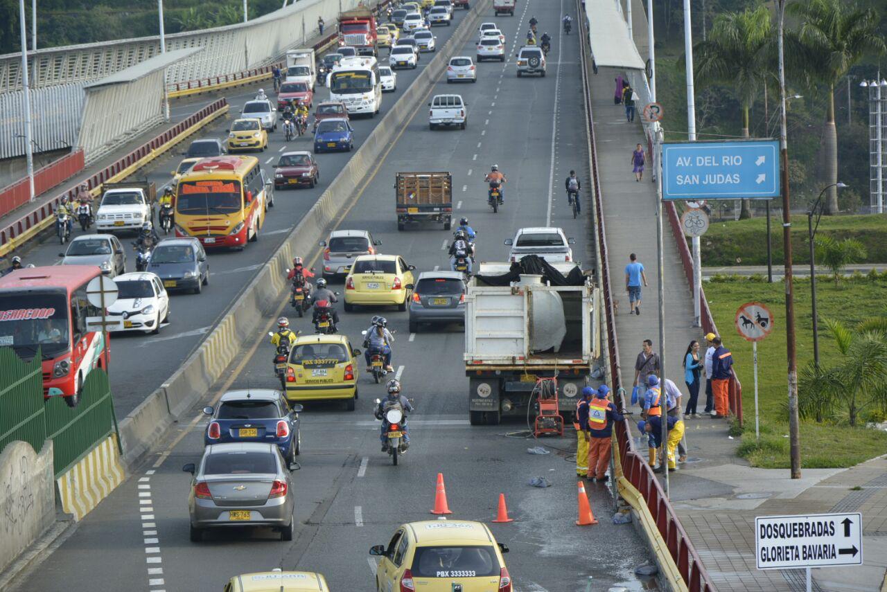Viaducto César Gaviria Trujillo - Imagen de archivo - Alcaldía de Pereira.
