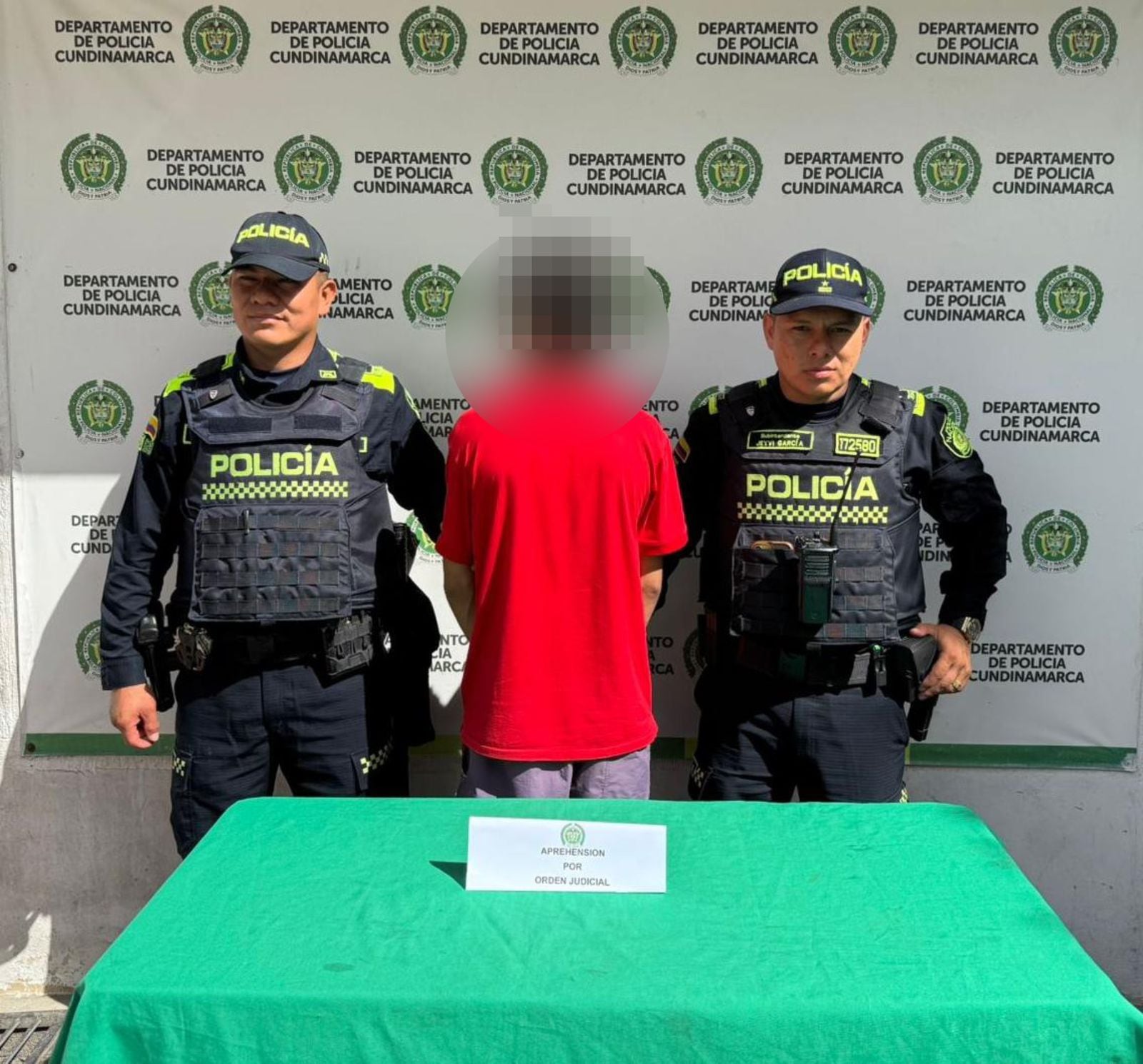 Policía aprehendió a menor señalado de asesinar a una mujer en Girardot: ¿Qué le espera?(Foto: Policía Nacional)