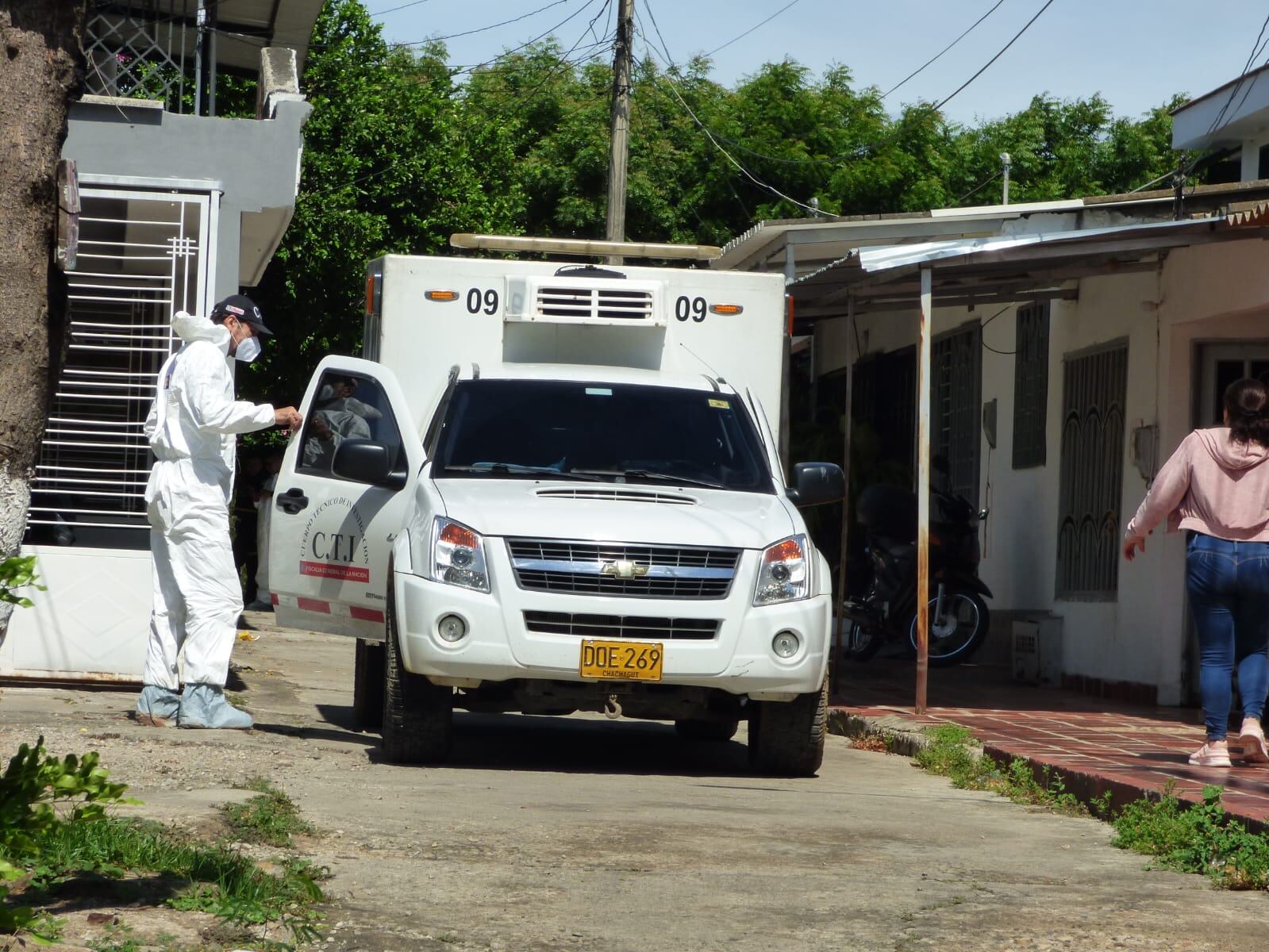 Homicidio en el barrio Luis David Flórez, Cúcuta / Foto: Cortesía