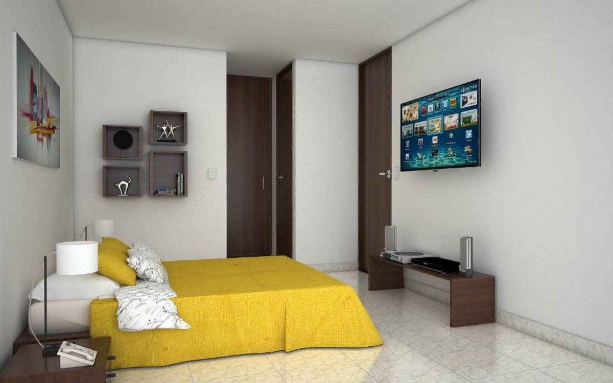 Apartamentos para estrenar en diciembre de 2015, con salón social, piscina niños y adultos, sauna, zona infantil, terraza-mirador con vista a toda la ciudad de Ibagué, Parrillas Bbq, entre otros lujos.