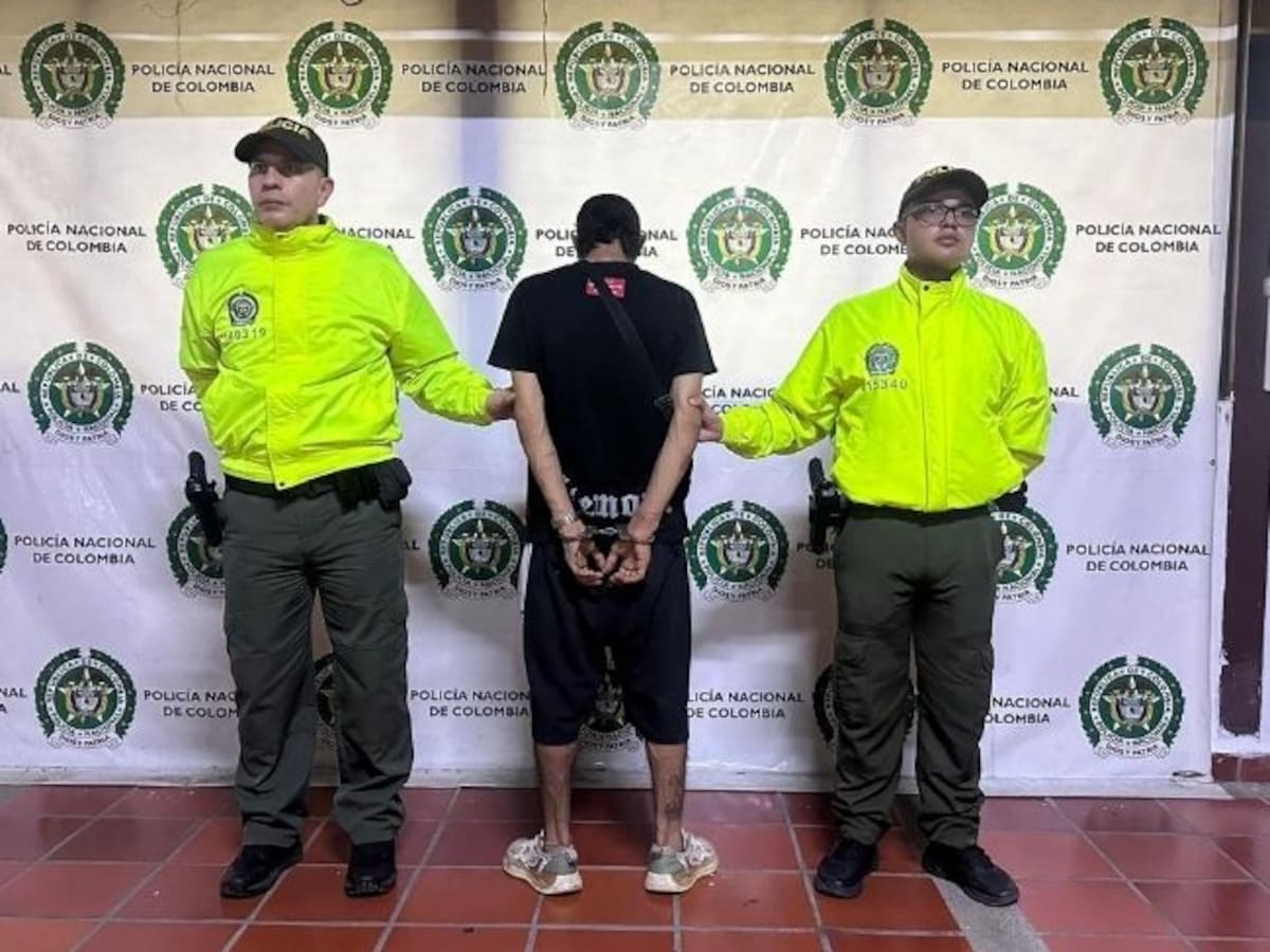 Un hombre con 105 medidas correctivas fue capturado en Floridablanca por homicidio