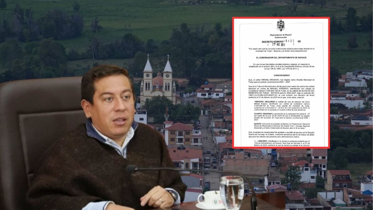 Quedó en firme la fecha para las elecciones atípicas a la Alcaldía de Tunja