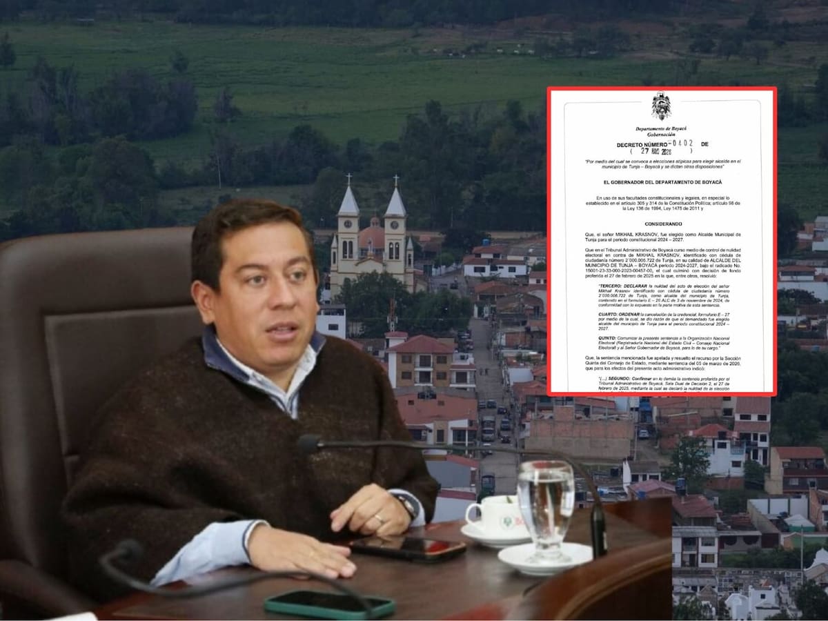 Quedó en firme la fecha para las elecciones atípicas a la Alcaldía de Tunja