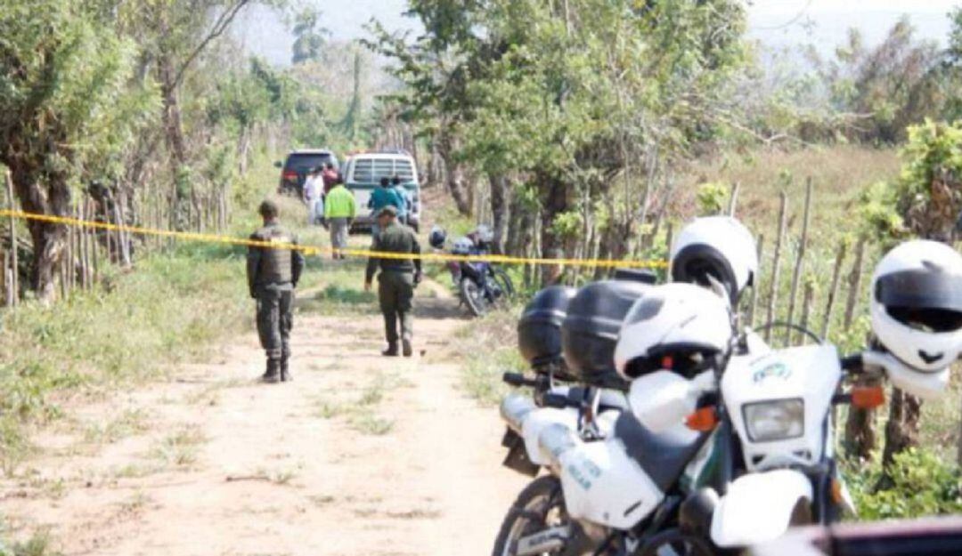 Según la Policía, al parecer la víctima se habría negado a pagar cuotas extorsivas del Clan del Golfo