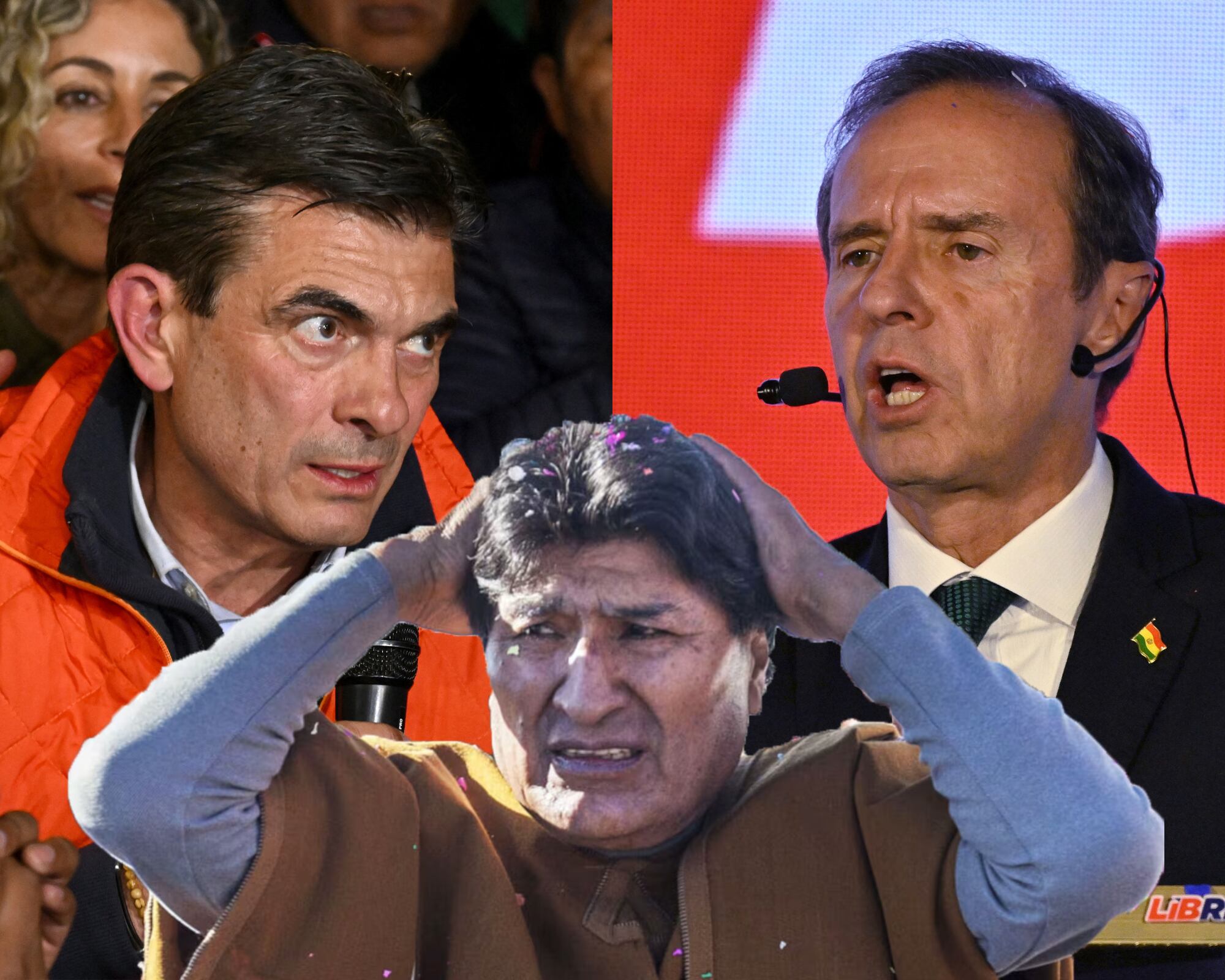 Aunque la primera vuelta presidencial no dejó un candidato ganador, sí dejó a la izquierda de Evo Morales como el gran perdedor tras 20 años en el poder.
(Foto:   Caracol Radio / GETTY )