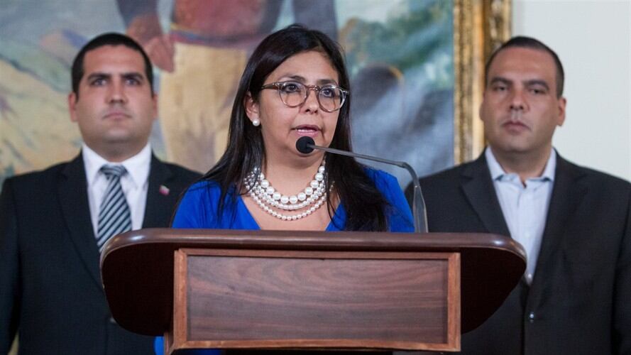 Delcy Rodríguez | Venezuela hará una revisión de sus relaciones con EE.UU. después de que Barack Obama decidiera renovar por un año el decreto en el que declara "emergencia nacional" sobre el país. Foto: Agencia EFE