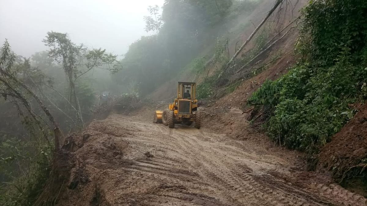 Más del 60 % de las vías secundarias y terciarias de Risaralda afectadas por las lluvias