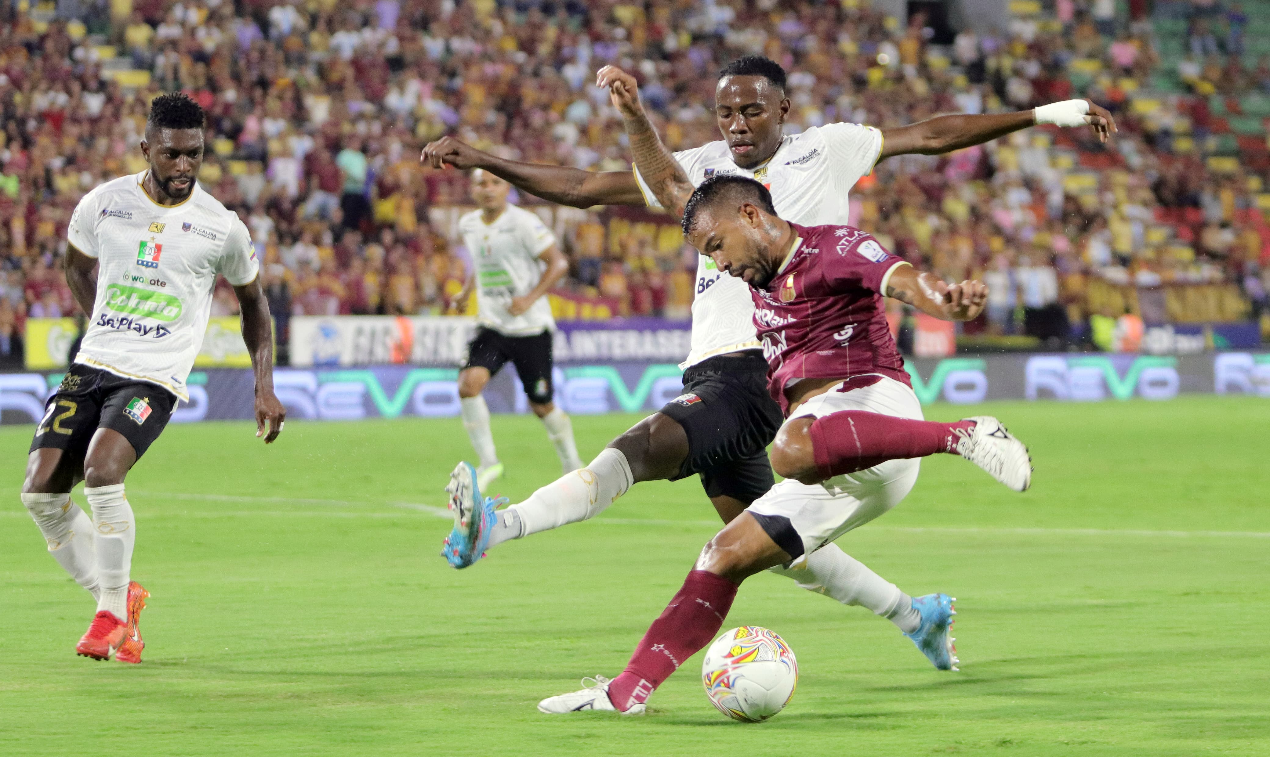 Once Caldas Vs. Tolima, liga colombiana / Colprensa