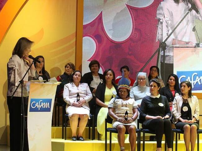 Premio Cafam a la mujer 2017