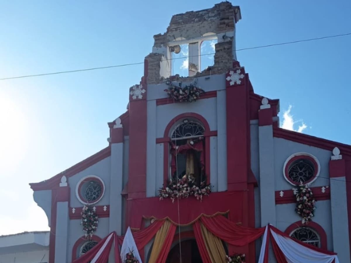 Reportan daños en tres iglesias del Cauca tres recientes sismos