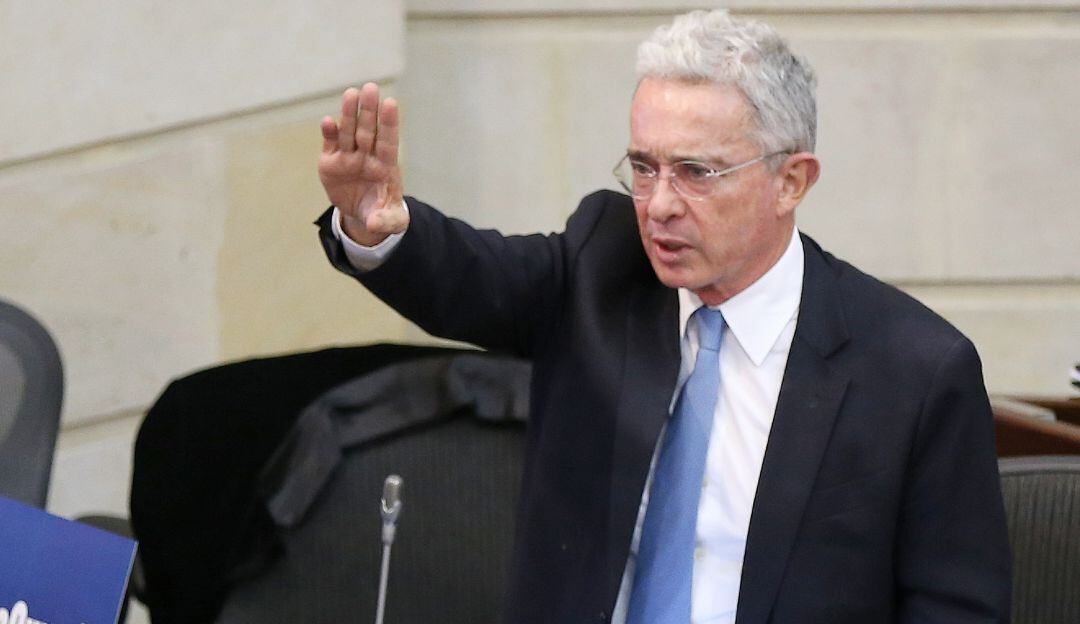 Alvaro Uribe Vélez, expresdiente de Colombia