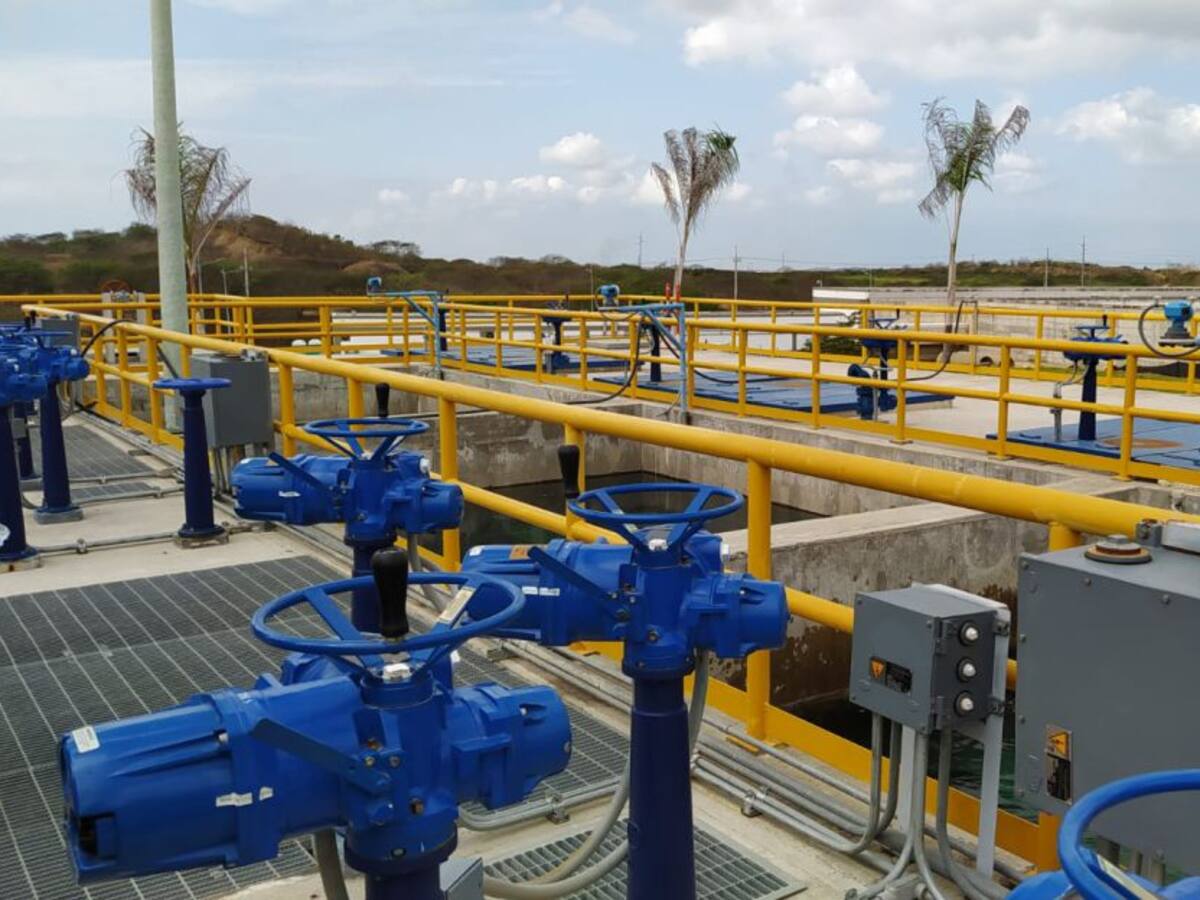 Aguas de Cartagena amplia infraestructura del sistema de acueducto