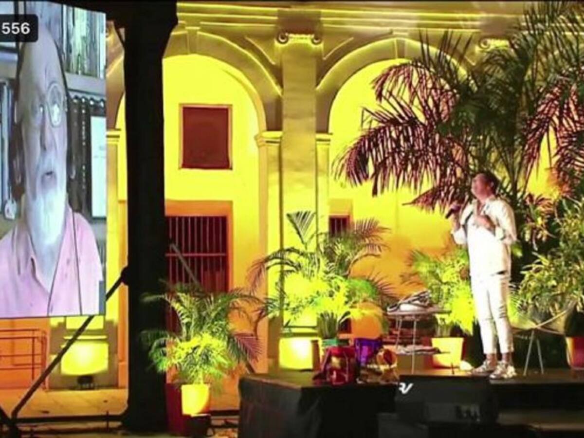 Carlos Vives y Juan Gossaín lideraron conversatorio en el Hay Festival