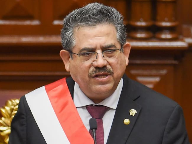 El expresidente peruano Manuel Merino.