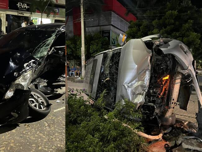 Un muerto y tres heridos deja accidente de tránsito en Barranquilla