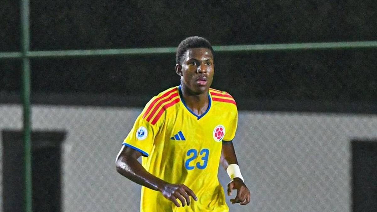 Colombia pierde con Uruguay y así queda en la tabla de posiciones del Grupo A en Sudamericano Sub-17