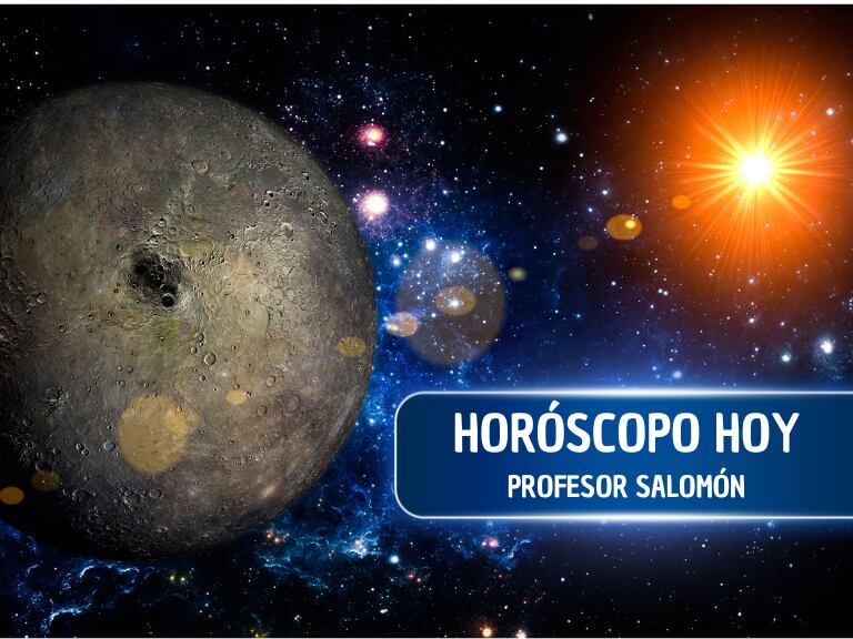 Horóscopo HOY Profesor Salomón. Imagen de fondo de Canva