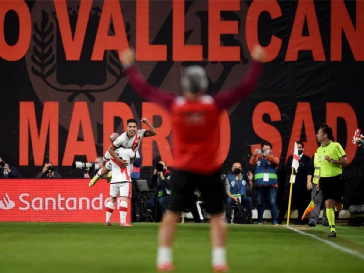 La alegría del ‘Tigre’ tras el triunfo al Barcelona