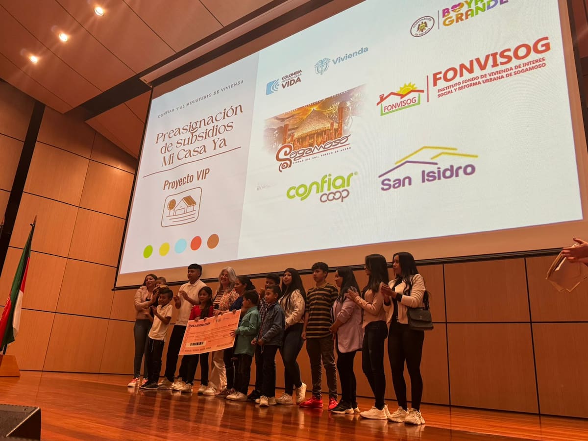 Familias de Sogamoso recibieron preasignación de subsidios de Mi Casa Ya
