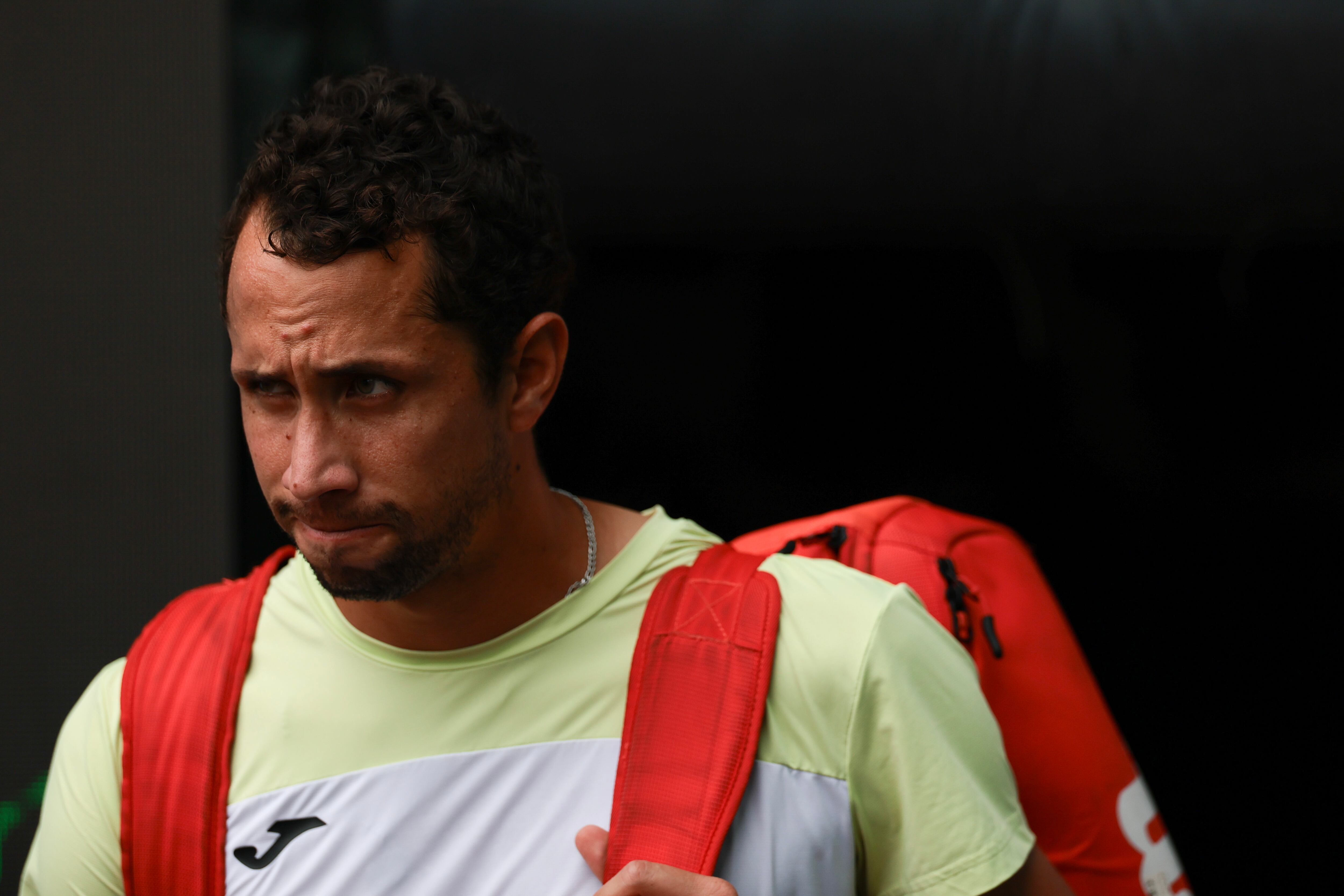 Daniel Galán, tenista colombiano.  (Photo by Andrew Wevers/Getty Images)