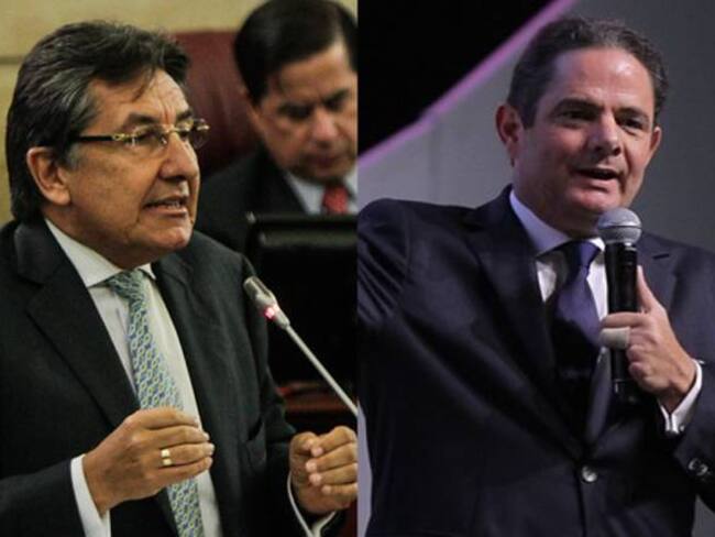 El fiscal y Vargas Lleras, sintonizados contra las disidencias.