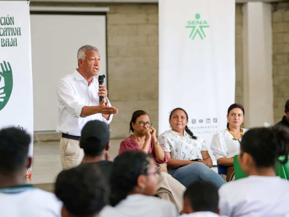 SENA amplía oferta de Media Técnica en Tierra Baja: 9.226 jóvenes se forman para el empleo
