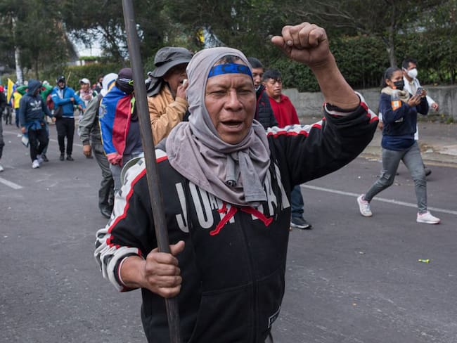 Protestas en el Ecuador