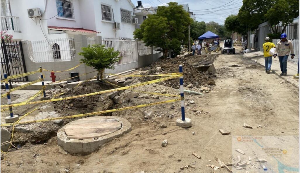 El Nuevo Dandy deja atrás las mareas: a gran ritmo avanzan las obras para controlar las inundaciones