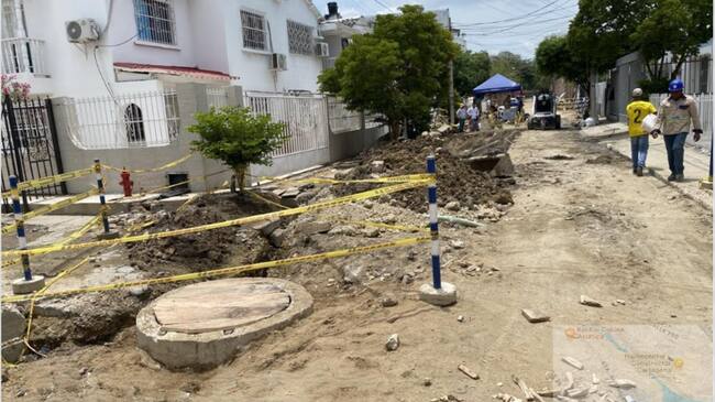 El Nuevo Dandy deja atrás las mareas: a gran ritmo avanzan las obras para controlar las inundaciones